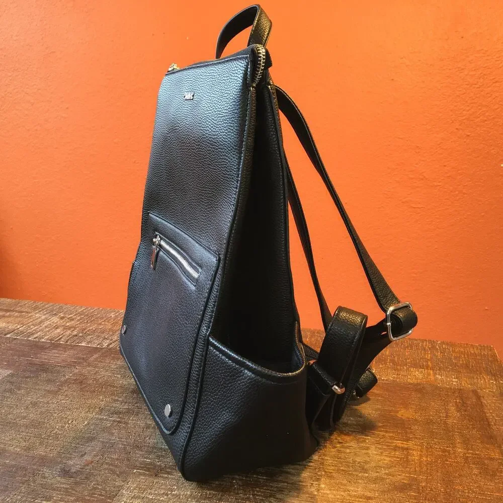 Charlie Paige Extreme Actives Black Backpack Bag Classic Normcore Heritage